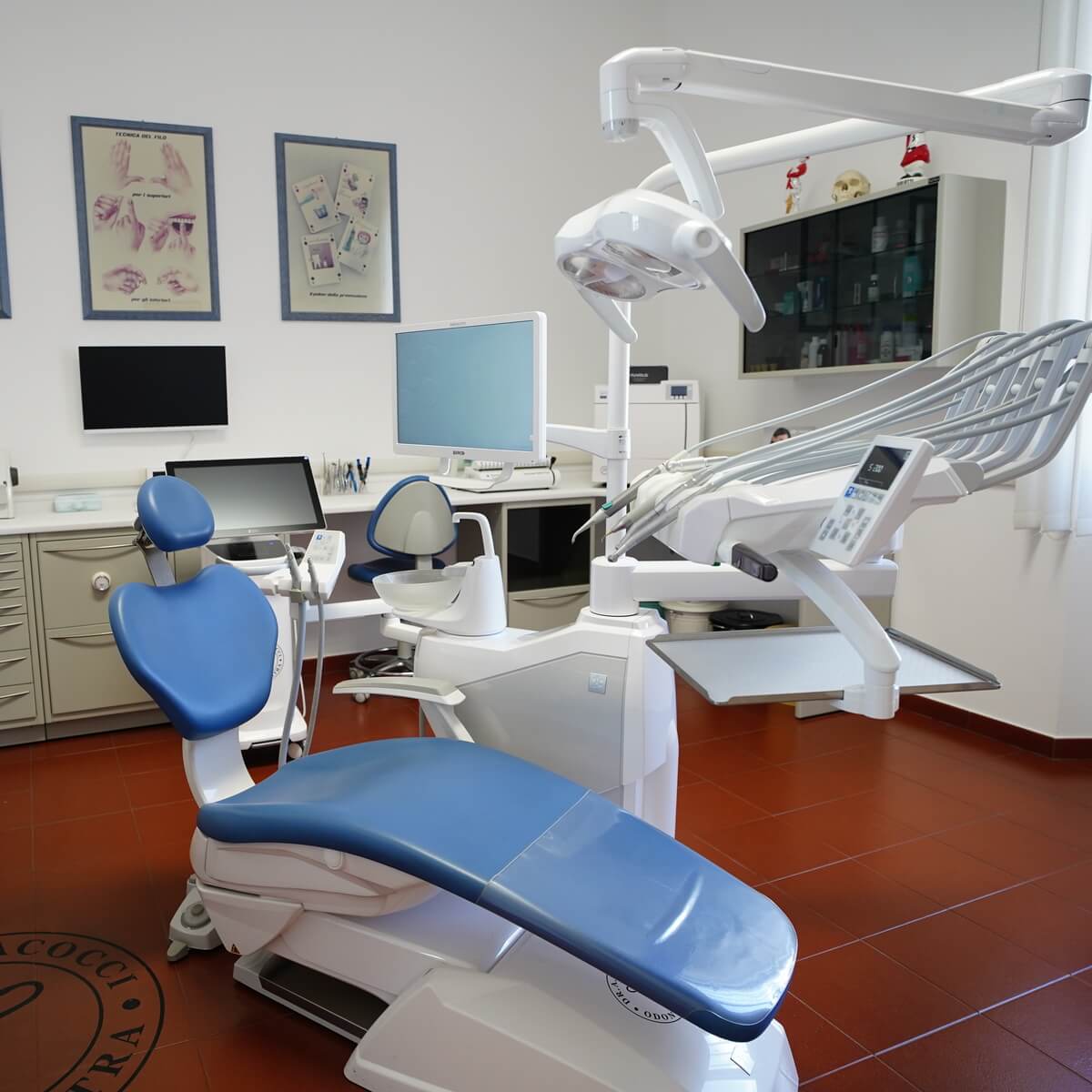 Sala operatoria dello studio odontoiatrico Spacocci a Firenze